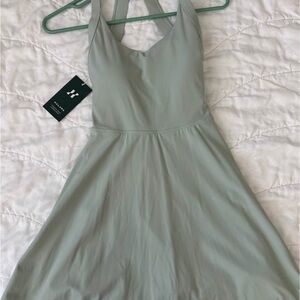 HALARA Light Green ACTIVE Dress - workout dress